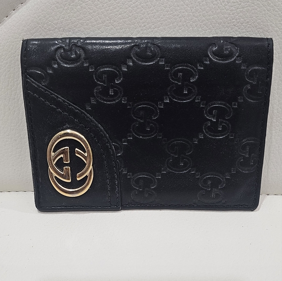 Gucci Monogram Card Holder/ Wallet - Picture 1 of 16